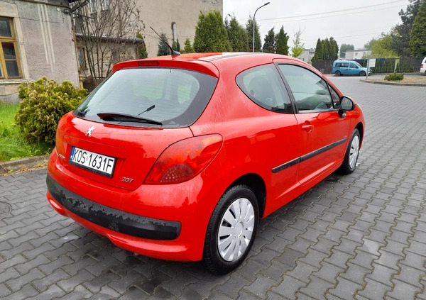 Peugeot 207 cena 11000 przebieg: 246000, rok produkcji 2009 z Oświęcim małe 67